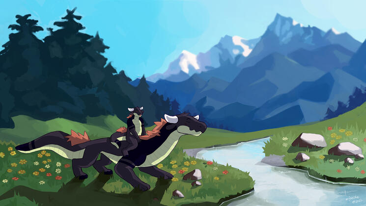 unbothered landscape