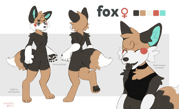 fox ref sheet