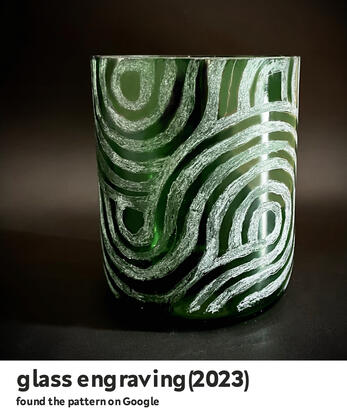 glass engraving (2023)