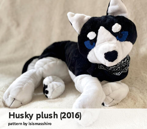 husky plush (2016)
